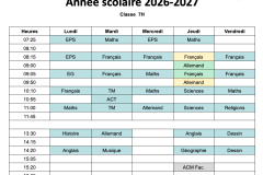 Classe 7H